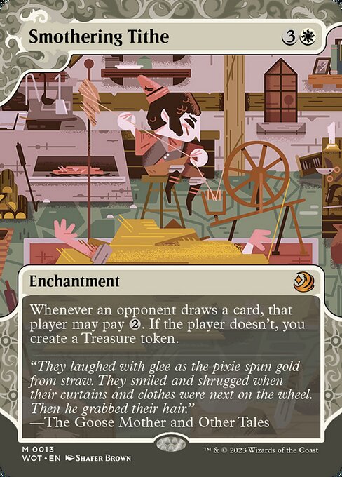 Diezmo asfixiante — Wilds of Eldraine: Enchanting Tales