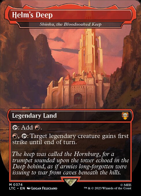 Shinka, la fortaleza ensangrentada — Tales of Middle-earth Commander