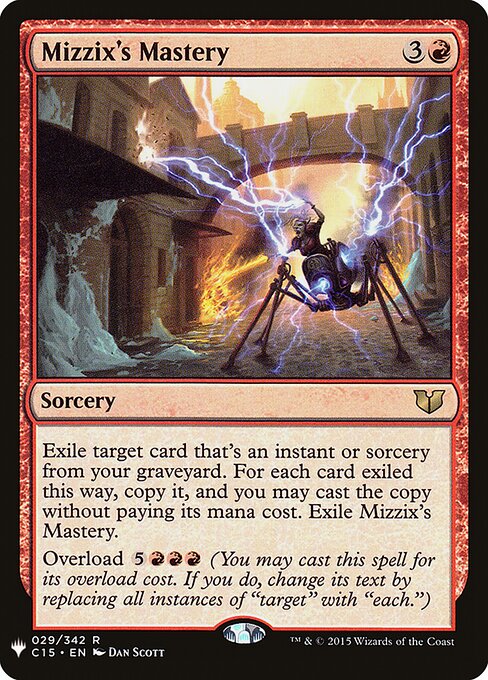 Poder de Mízzix — The List