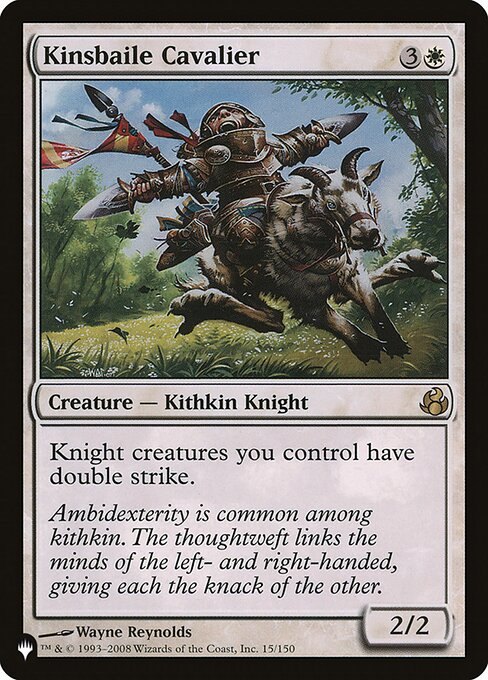 Caballero de Kinsbaile — The List