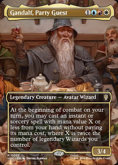 Carta Gandalf, Party Guest — The Hobbit Eternal · HOC · #2