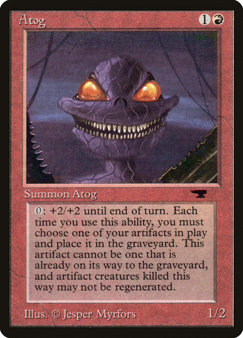 Atog — Antiquities