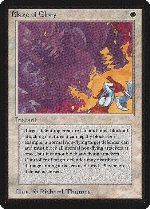 Blaze of Glory — Limited Edition Beta