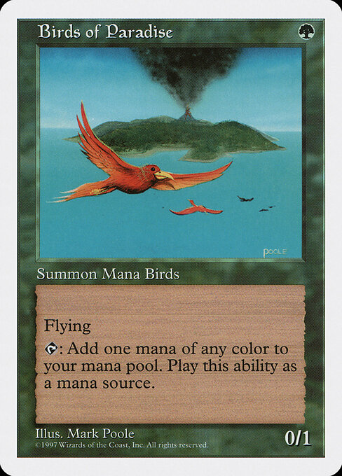 Aves del paraíso — Fifth Edition