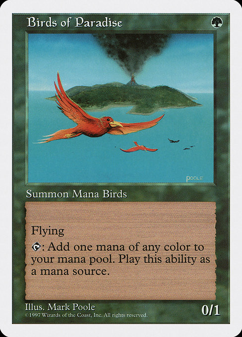 Aves del paraíso — Fifth Edition