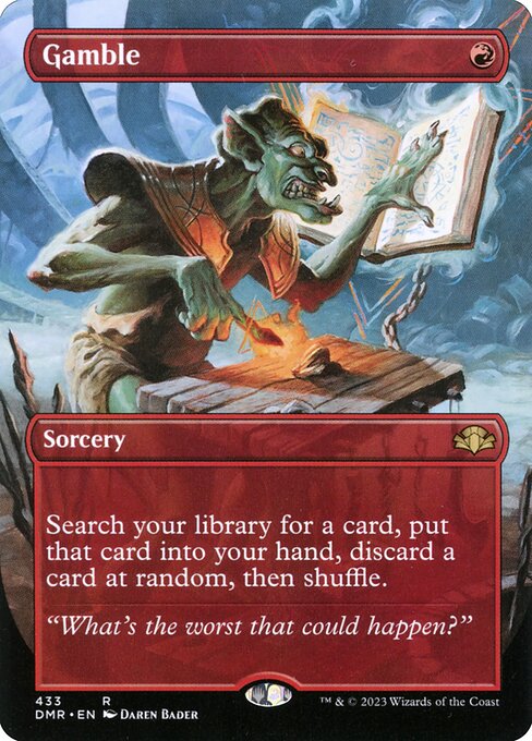 Carta Arriesgar — Dominaria Remastered · DMR · #433