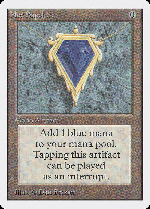 Mox Sapphire — Unlimited Edition