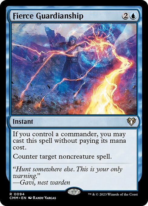 Custodia feroz — Commander Masters