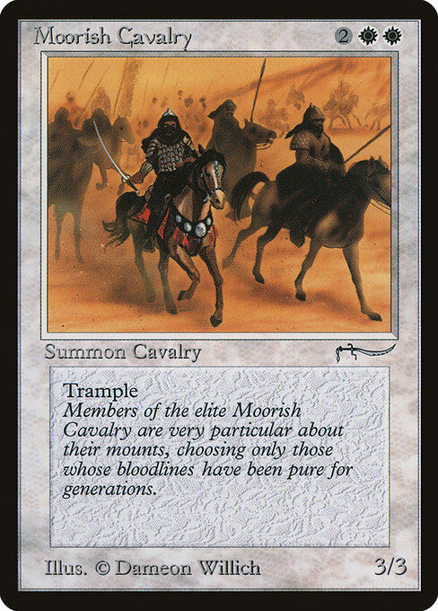 Carta Caballería morisca — Arabian Nights · ARN · #7