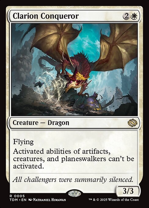 Clarion Conqueror // Clarion Conqueror — Tarkir: Dragonstorm
