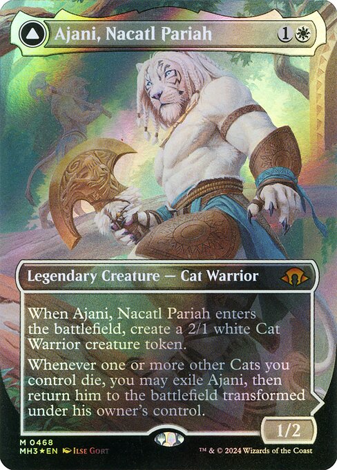 Ajani, Nacatl Pariah // Ajani, Nacatl Avenger — Modern Horizons 3