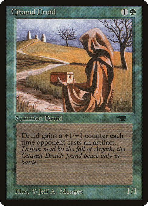 Carta Citanul Druid (Antiquities)