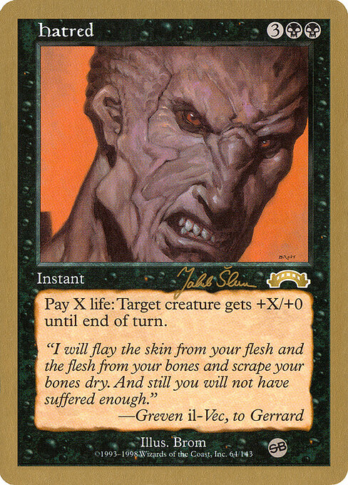 Aversión — World Championship Decks 1999