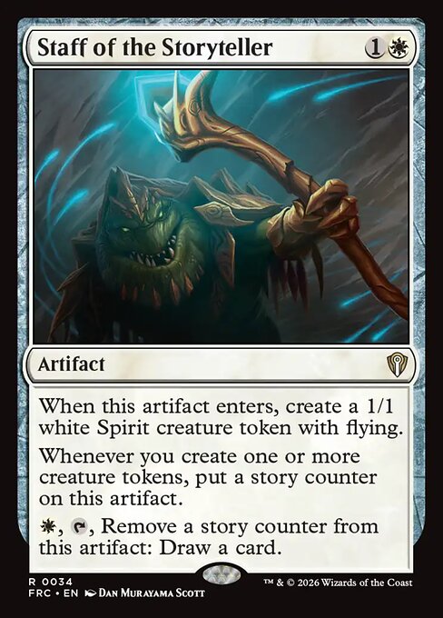 Bastón del cuentacuentos — Reality Fracture Commander