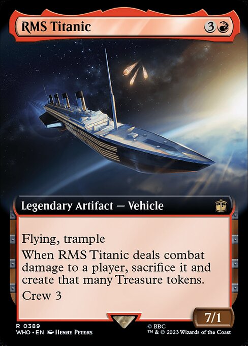 Carta RMS Titanic — Doctor Who · WHO · #389