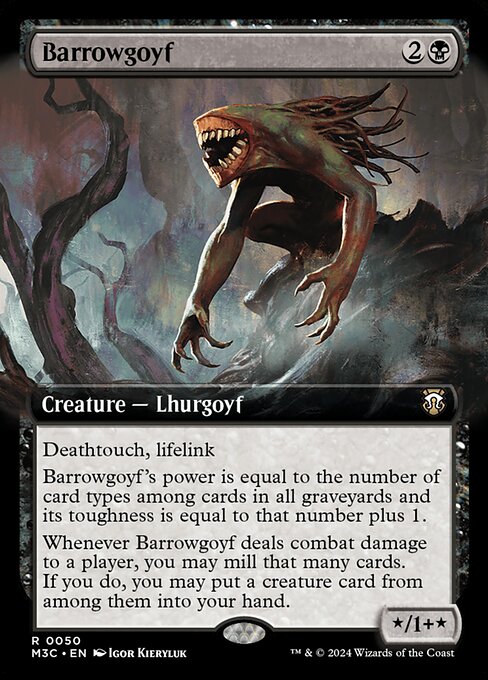 Carta Barrowgoyf — Modern Horizons 3 Commander · M3C · #50