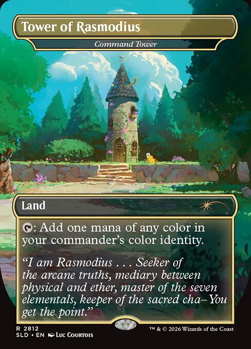 Carta Torre de mando — Secret Lair Drop · SLD · #2812