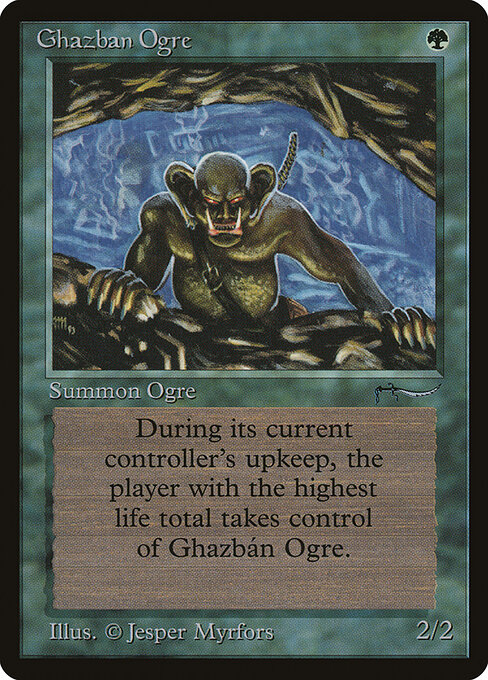Carta Ogro de Ghazbán — Arabian Nights · ARN · #49