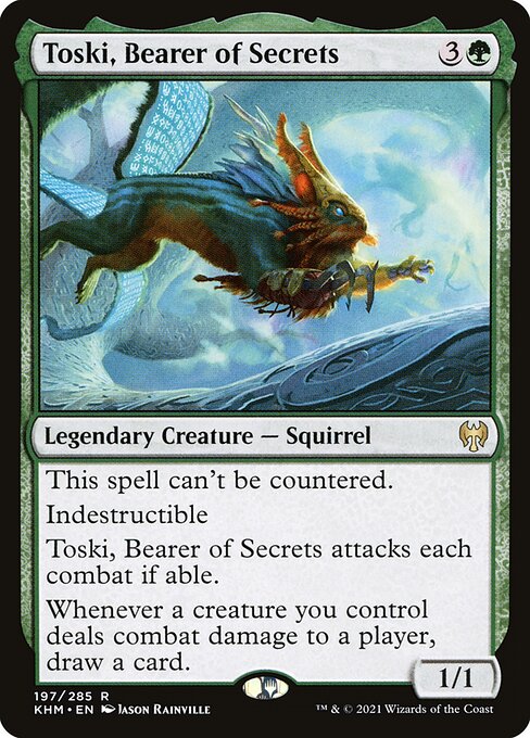 Toski, Portador de Secretos — Kaldheim