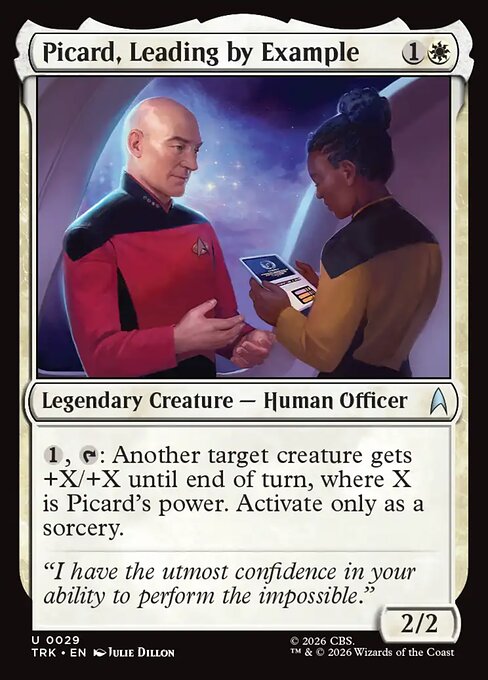 Carta Picard, Leading by Example — Star Trek · TRK · #29