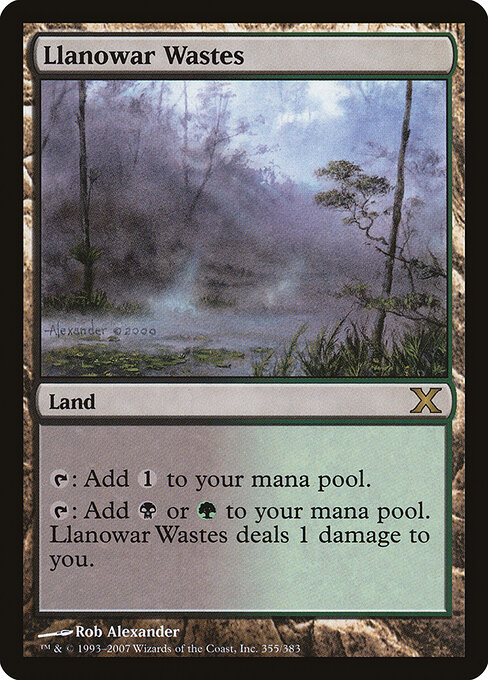 Yermos de Llanowar — Tenth Edition