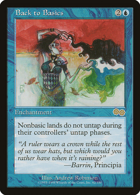 De vuelta a lo fundamental — Urza's Saga