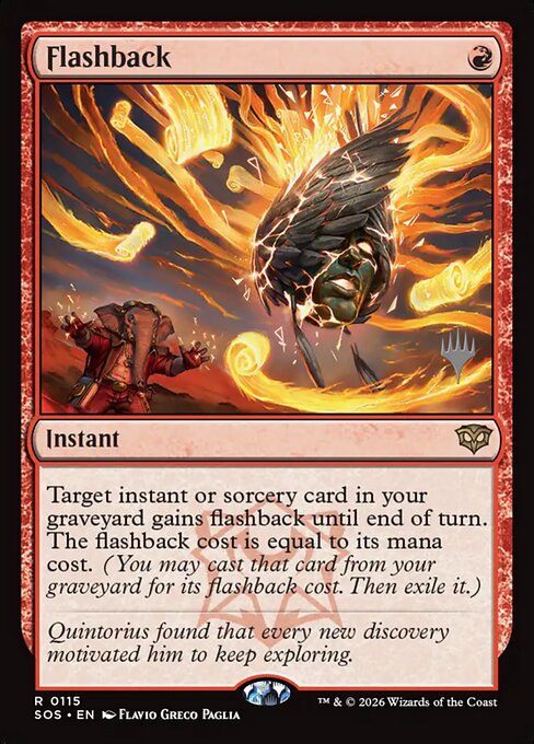 Carta Retrospectiva — Secrets of Strixhaven Promos · PSOS · #115p