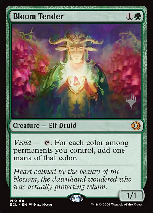 Cuidadora de las flores — Lorwyn Eclipsed Promos