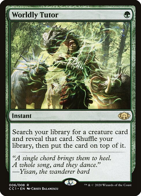 Tutor mundano — Commander Collection: Green