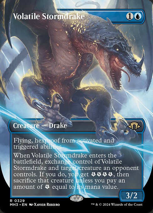 Carta Electrodraco volátil — Modern Horizons 3 · MH3 · #329