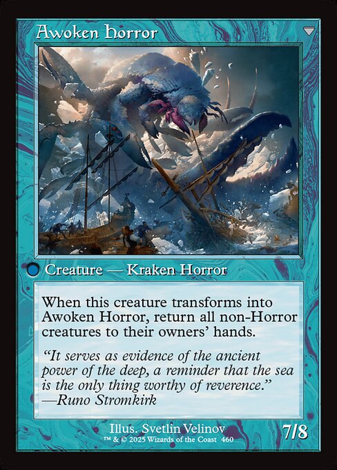 Thing in the Ice // Awoken Horror (cara trasera)