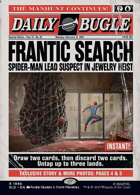 Búsqueda frenética — Secret Lair Drop