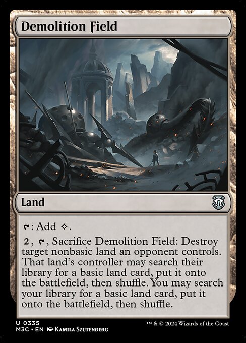 Campo de demolición — Modern Horizons 3 Commander