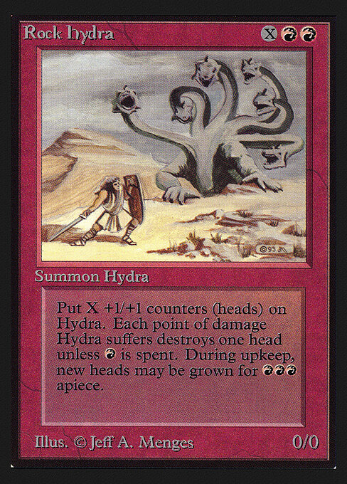 Carta Rock Hydra — Collectors' Edition · CED · #172