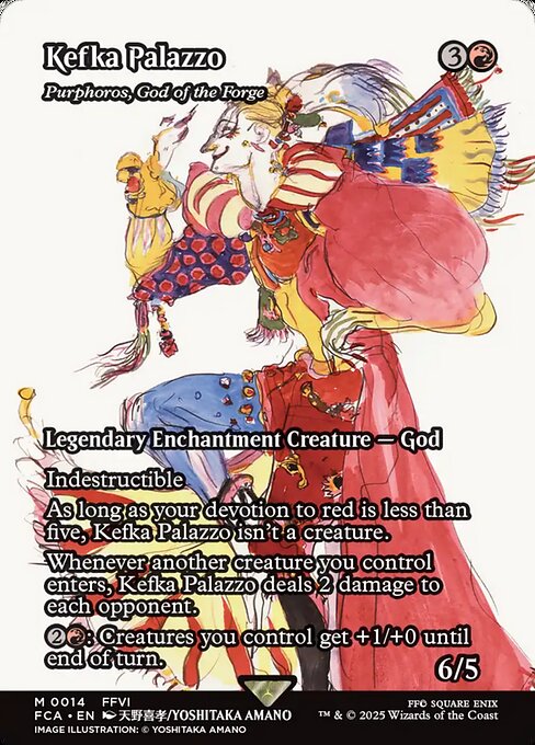 Carta Purforos, dios de la fragua — Final Fantasy: Through the Ages · FCA · #14