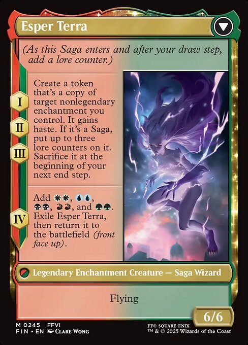 Terra, Magical Adept // Esper Terra (cara trasera)