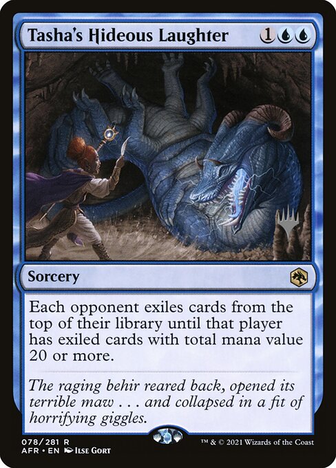 Risa horrible de Tasha — Adventures in the Forgotten Realms Promos