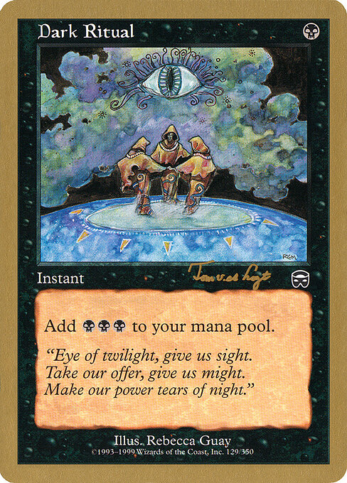 Ritual siniestro — World Championship Decks 2001