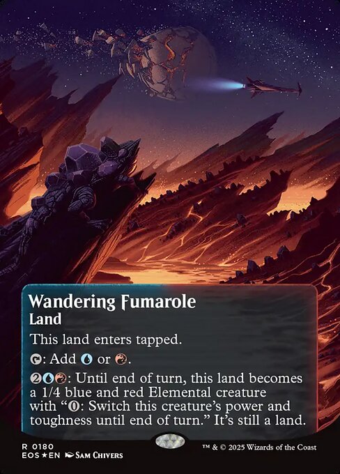 Fumarola errante — Edge of Eternities: Stellar Sights