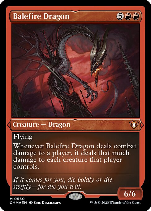 Dragón de la hoguera — Commander Masters