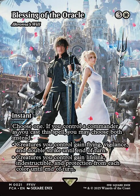 Carta Voluntad de Akroma — Final Fantasy: Through the Ages · FCA · #21