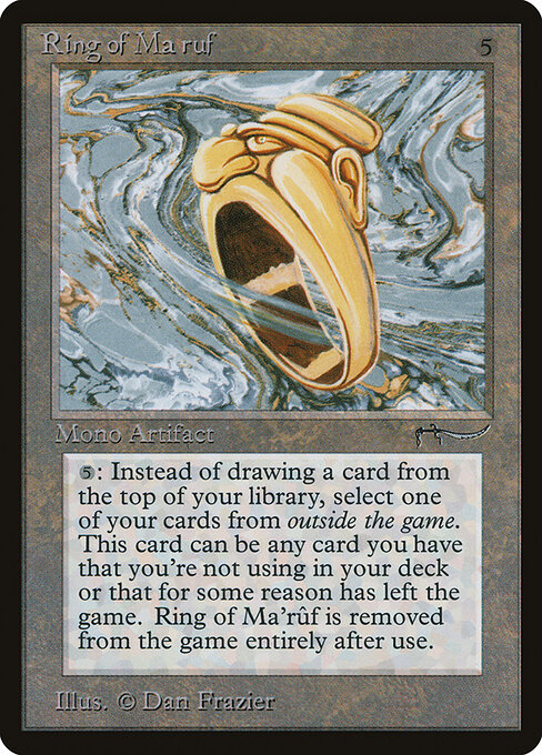 Carta Ring of Ma'rûf — Arabian Nights · ARN · #68