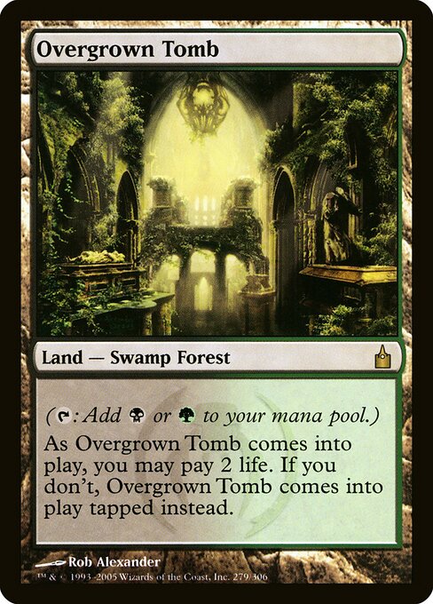 Tumba cubierta de hierbas — Ravnica: City of Guilds
