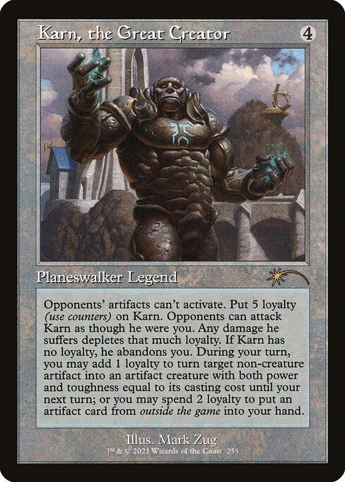 Karn, el Gran Creador — Secret Lair Drop