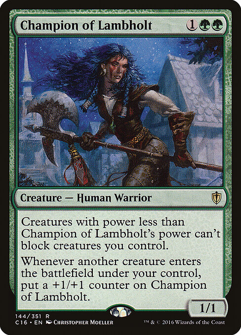 Campeona de Lambholt — Commander 2016