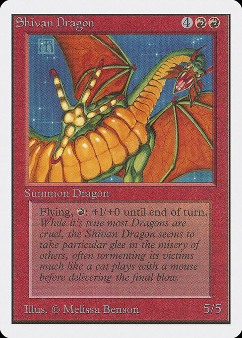 Dragón shivano — Unlimited Edition
