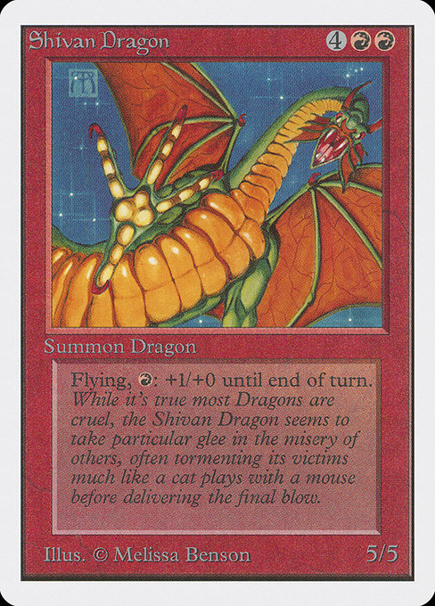 Dragón shivano — Unlimited Edition