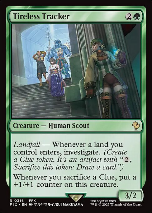 Rastreadora incansable — Final Fantasy Commander