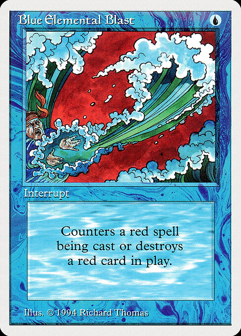 Ráfaga elemental azul — Summer Magic / Edgar