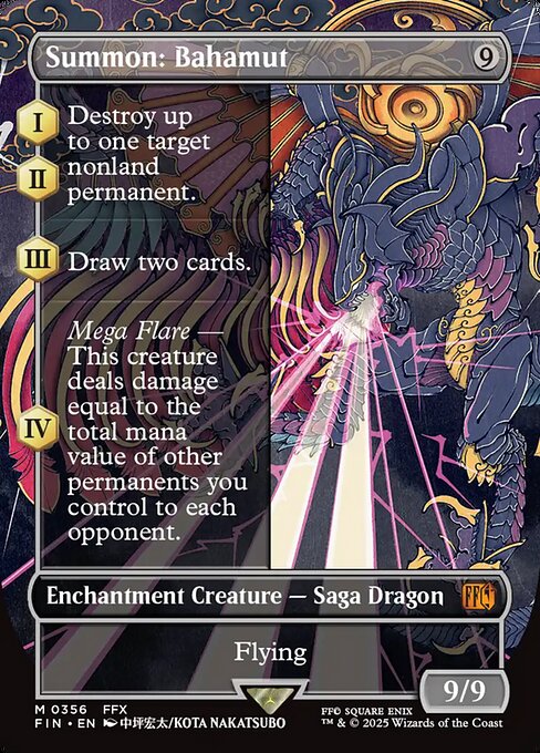 Invocación: Bahamut — Final Fantasy